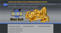 Desktop Screenshot of montanagoldtrommels.com