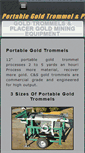 Mobile Screenshot of montanagoldtrommels.com